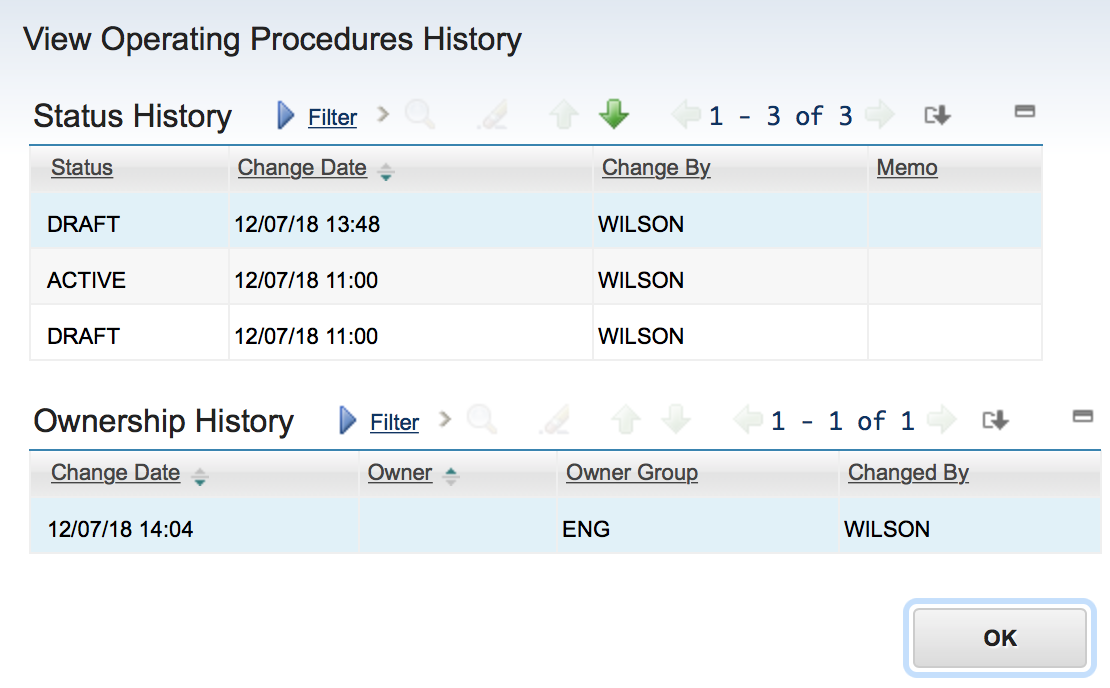 Maximo HSE Application Maps – Operating Policies (HSE), Operating ...