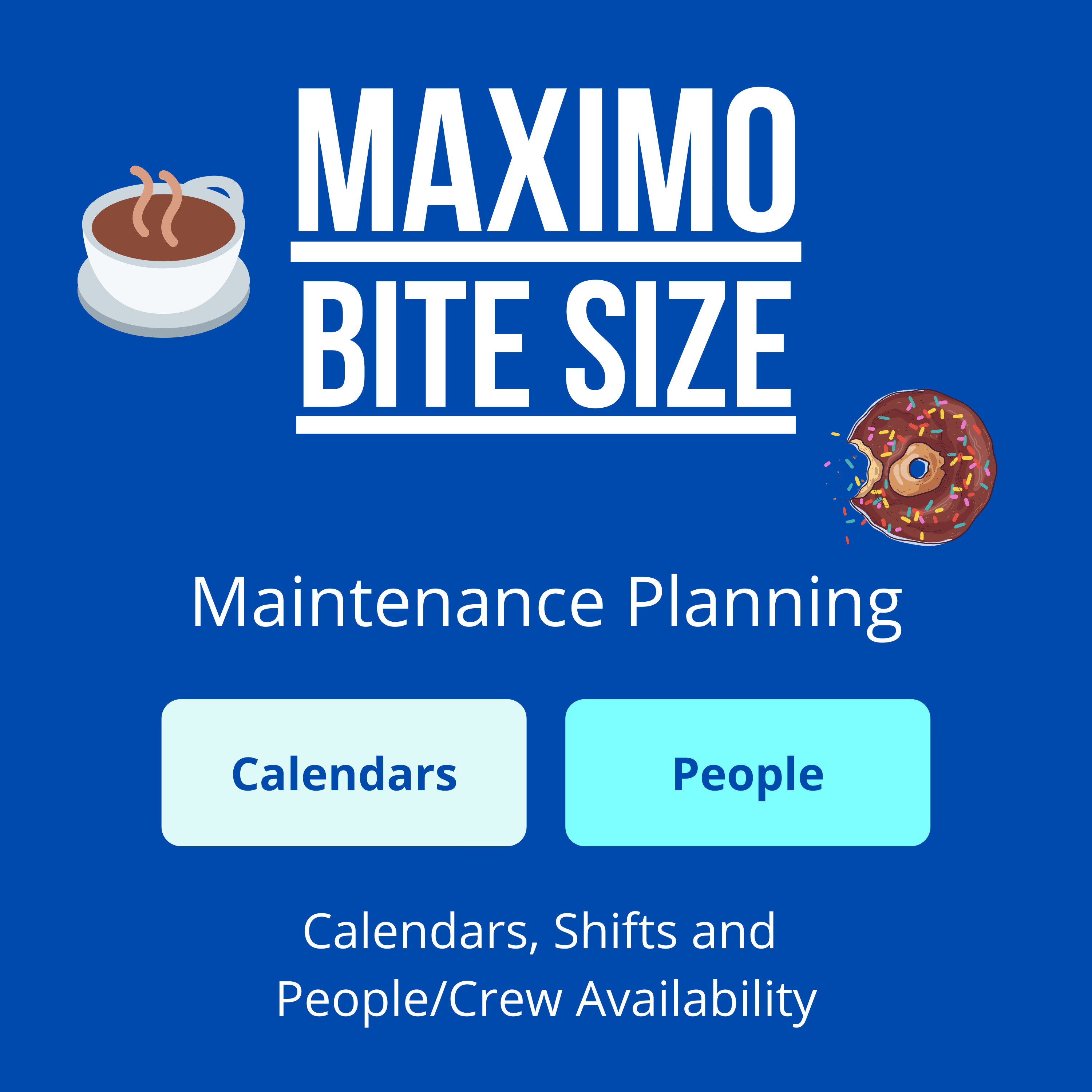 Calendars, Shifts and People/Crew Availability